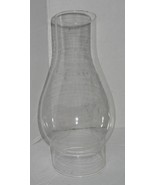 Vintage 8 1/2&quot; Clear Glass Hurricane Shade Oil/Kerosene Lantern Lamp #21 - $26.37 CAD