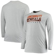 NWT mens 4XLT fanatics brand NFL cincinnati bengals long Sleeve T-shirt - £17.69 GBP