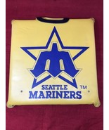 Vintage 1979 Star Pitchfork Logo Seattle Mariners Baseball Seat Cushion - £23.36 GBP
