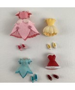Disney Princess Mini Doll Dress Shoes Lot Fairy Pixie Tinker Bell Polly ... - $33.70 CAD