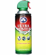  Ultra Duster COMPRESSED AiR 10 oz Can Multi purpose spraY head &amp; straw ... - $45.06 CAD