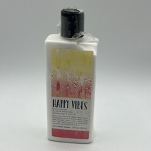 NEW Bath &amp; Body Works HAPPY VIBES 24 Hour Body Lotion Moisturizer 8 oz - $15.99