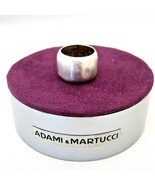 Adami and Martucci Matte Silver Band Ring - $222.90 CAD