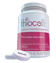 3 Bottles Thiocell Premium Oral Glutathione Skin Bleaching Lozenges 30 L... - $389.99