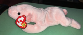 Ty 4005 Beanie Babies Squealer The Pig 8 inch Plush Toy - Pink - $6.81