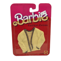 VINTAGE 1984 BARBIE FASHION EXTRAS WHITE LONG SLEEVE # 7958 NEW SEALED P... - $19.00