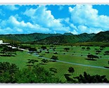 National Memorial Cemetery Honolulu Hawaii HI UNP Chrome Postcard R13 - £1.53 GBP