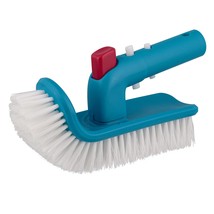 Professional Pool Step And Corner Cleaning Brush With Adjustable 180 Deg... - $23.99