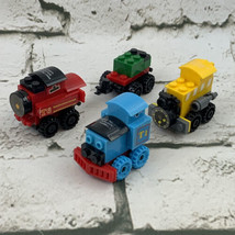 Toysmith Building Bricks Tiny Train Lot Of 4 Incomplete - $9.89