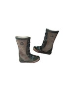 Sorel Mackenzie NL 1603-365 Lace Up Tall Waterproof Brown/Green Wmn Boot... - $343.56 MXN