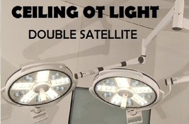 Double Dome OTCeiling Light Operation Theater Light Examination &amp; Surgical Light - £3,071.28 GBP