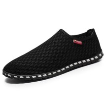 LuckMan Summer  Casual Shoes Slip on Shoes Men  Flat Heel Soft Sole Fash... - £60.37 GBP