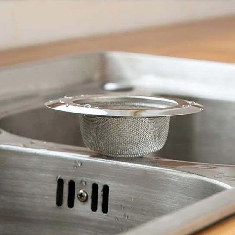 House Home Kitchen Sink Strainer Drain Hair Catcher Bath Stopper A Stainless Ste - £19.91 GBP