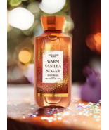10 Oz - Bath &amp; Body Works Warm Vanilla Sugar Body Wash - FAST SHIP - $173.17 MXN