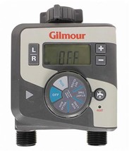 NEW GILMOUR 804014-1001 TWO OUTLET WATER GARDEN HOSE ELECTRICAL TIMER 45... - $88.99