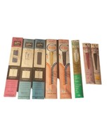 Lot Of 8 Vintage Zippers Sewing Various Assortment of Colors Styles Size... - $13.51 CAD
