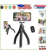 Sturdy Metal &amp; Rubber Phone Tripod - Perfect for Photography &amp; Travel - $33.08 CAD
