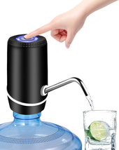 Water Dispenser, Electric Water Bottle Pump 5 Gallon with Switch and USB Chargin - £14.33 GBP
