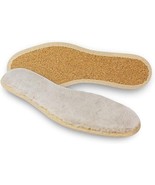 Pedag Pascha Genuine Sheepskin Shearling Shoe Insole w/ Natural Cork Ins... - $26.83 CAD
