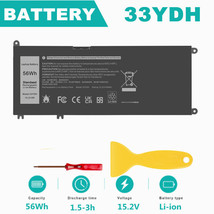 33Ydh Battery For Dell Latitude 3380 3480 3490 3590 3580 Inspiron 15 17 7000 - £31.07 GBP
