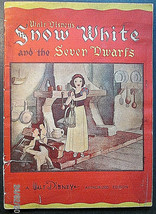 Walt Disney:(Snow White &amp; The Seven Dwarfs) ORIG,1937 Book On The Film - £124.81 GBP