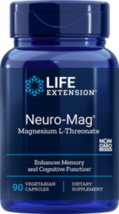 MAKE OFFER! 4 Pack Life Extension Neuro-Mag  magnesium  90 caps image 1