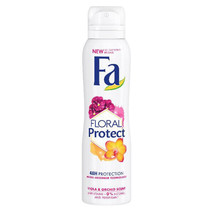 Fa Floral Protect VIOLA &amp; ORCHID antiperspirant spray 150ml FREE SHIPPING  - £7.45 GBP