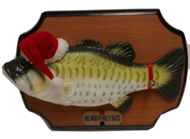 Big Mouth Billy Bass Singing Fish Holidays Christmas 1999 Batteries Not ... - $11.83