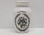 Vintage 1985 Franklin Mint Gloria Concepts Inc SAFRON Porcelain Spice Jar - $11.87