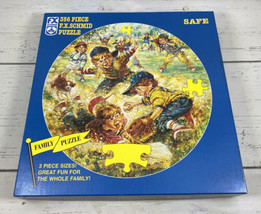 Vintage Jigsaw Puzzle “Safe” by FX Schmid - 356 Varied Size Pieces - Complete! - £11.08 GBP