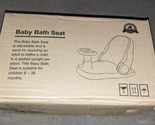 VANDJAM ™ Baby Bath Seat with Foam Kneeler Pad, Thermometer &amp; Bath Toy –... - £35.82 GBP