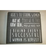 New MYX Photo Album Holds 200 6&quot;x 4&quot; Photographs Here&#39;s To Strong Women - $40.43 CAD
