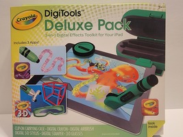 New Crayola DigiTools Deluxe Pack 3-In-1 Digital Effects Toolkit For iPad NIB - £26.31 GBP