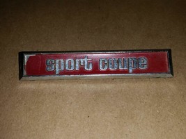 Sport Coupe Emblem GTO Lemans Tempest 69-72 Grand Am 73-75 9657486 used - £19.97 GBP