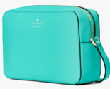 Kate Spade Harper Cilantro Green Leather Crossbody WKR00062 Handbag NWT ... - £78.94 GBP