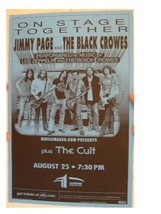 Jimmy Page &amp; And The Black Crowes Poster Led Zeppelin - £211.10 GBP