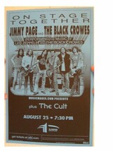 Jimmy Page &amp; And The Black Crowes Poster Led Zeppelin - £211.10 GBP