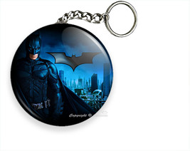 BATMAN DARK KNIGHT SUPER HERO LOGO GOTHAM CITY KEYCHAIN KEY CHAIN RING G... - $15.49+