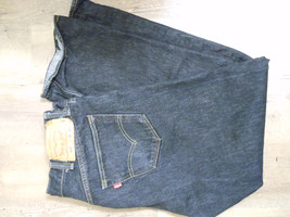LEVIS 501 Buttonfly Black Jeans 38 X 32 100% COTTON - £27.52 GBP