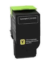 Lexmark C2310Y0 Original Yellow Return Program Toner Cartridge - 1000 Pages - £47.50 GBP