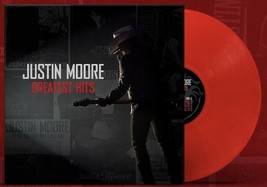 Justin Moore Greatest Hits Vinyl New Limited Red Lp! Small Town Usa Why We Drink - £27.35 GBP