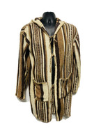 Vintage Tangier North Africa Wool Jebella Coat With Hood Size M - $43.81
