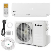 9000 Btu Ductless Mini Split Air Conditioner Inverter Heat Pump Set White - £542.95 GBP