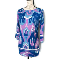 NWT Bob Mackie Wearable Art Size XXS 3/4 Sleeve Tunic Art To Wear - £17.20 GBP