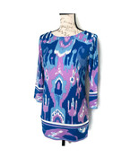 NWT Bob Mackie Wearable Art Size XXS 3/4 Sleeve Tunic Art To Wear - £16.88 GBP