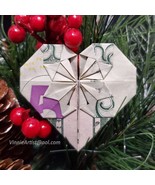 $5 Dollar Heart Money Origami 5th Birthday Anniversary Milestone 5th Grade - $9.75