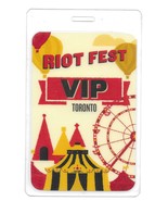 RIOT FEST 2014 Toronto Concert Festival VIP Laminated Pass - $729.58 MXN