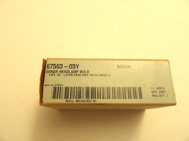 OEM NOS BUELL Xenon BULB HEADLAMP 67563-05Y 02-newer XB9S/ XB12S - $334.98 MXN