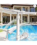 Pool Fountain for above and In-Ground Pools,  360° Adjustable Dual Mode ... - $29.69