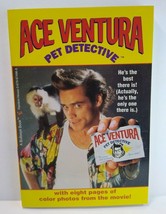 Ace Ventura Pet Detective Paperback Book 1995 Jim Carrey Movie Bullseye NOS - £14.28 GBP